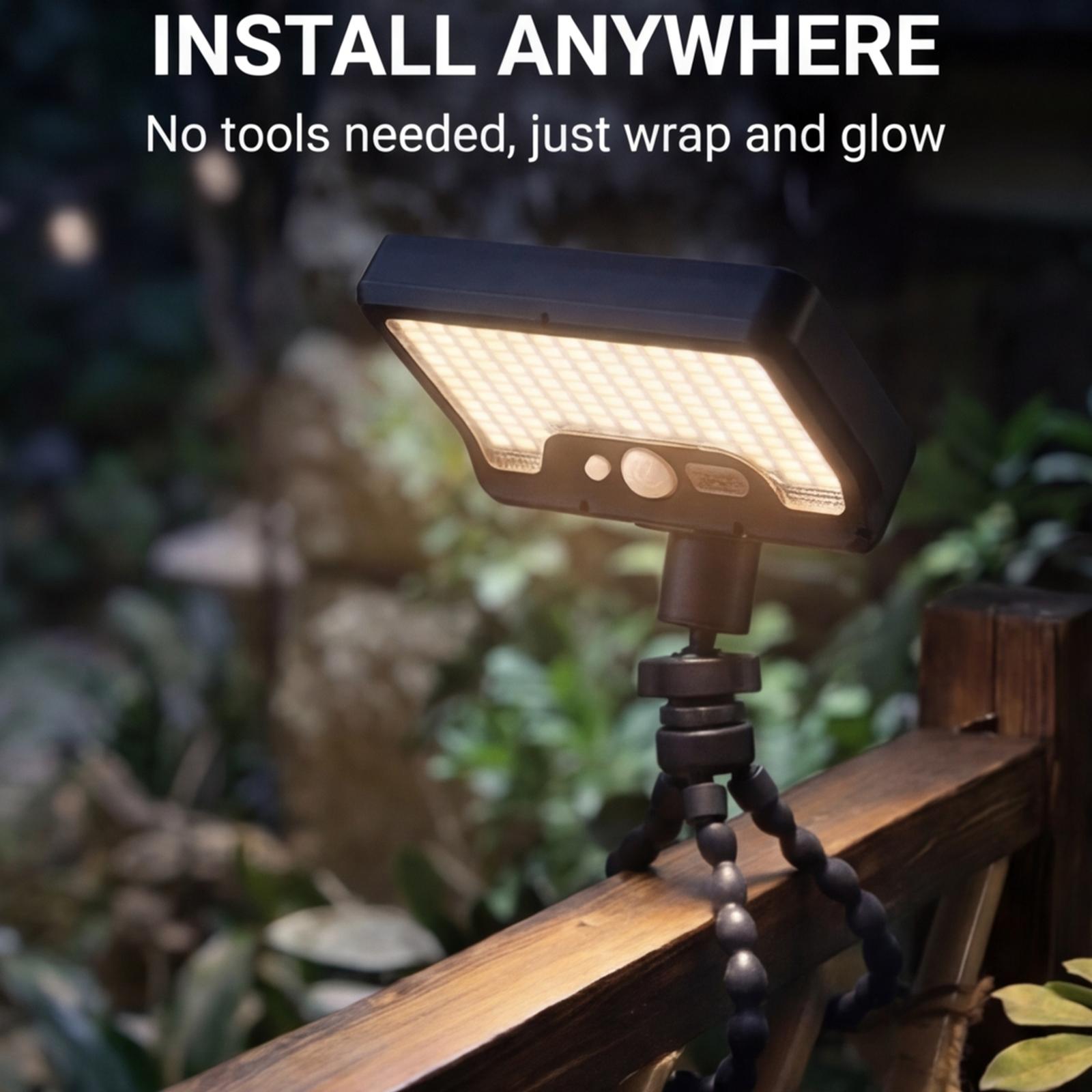 New outdoor solar garden lights, balcony lights for homes, magnetic wall lights, human motion sensor lights, ultra-bright street lights