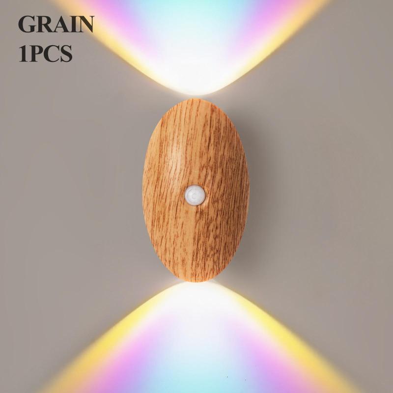 Induction wall lamp, night light, rechargeable magnetic lamp, corridor lamp, bedroom lighting