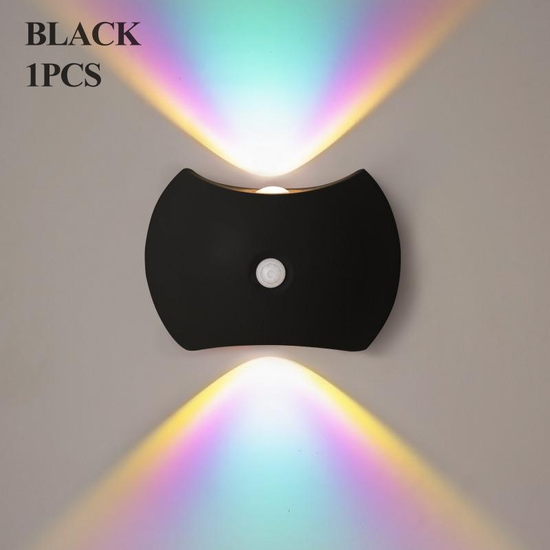 Magnetic Rechargeable Wall Light, Human Motion Sensor, Decorative Stair Lighting, No Wiring Required