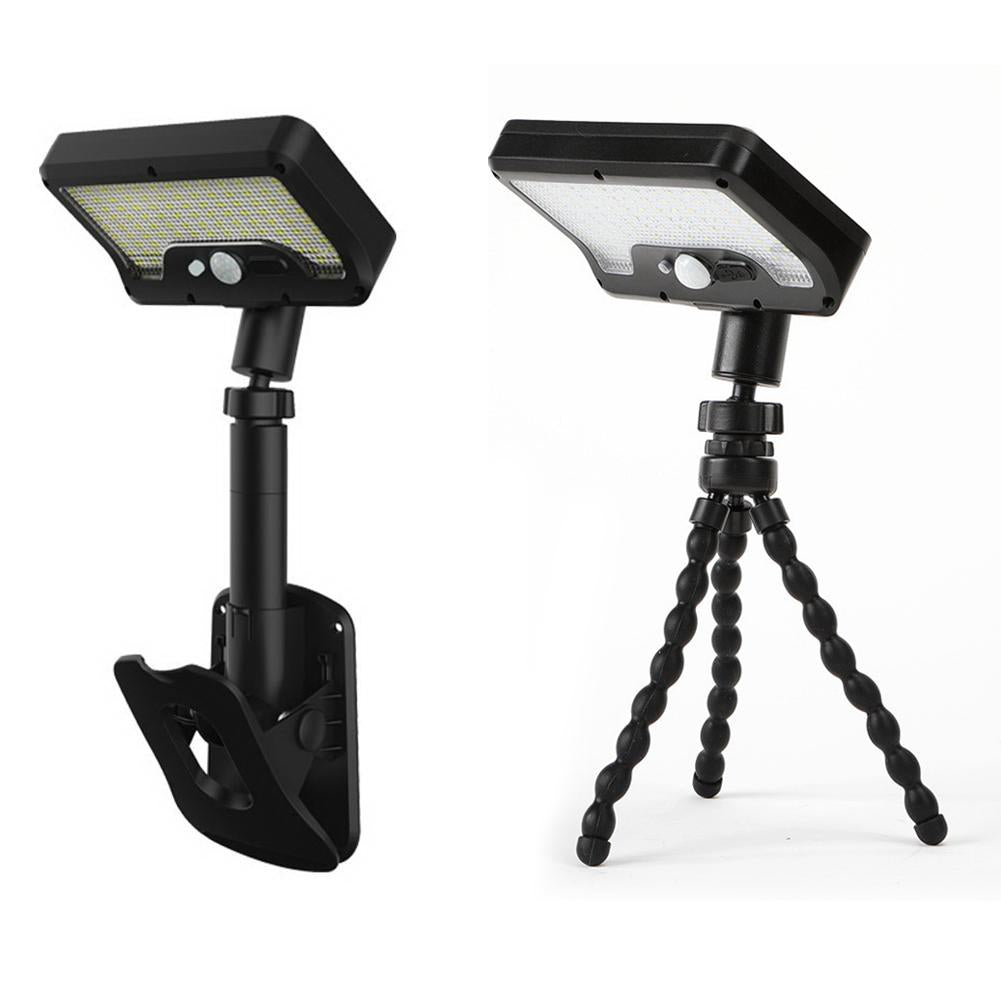 Solar wall light, solar-powered floodlight, auto on/off motion sensor, solar fence light, security porch light for deck fences and patios