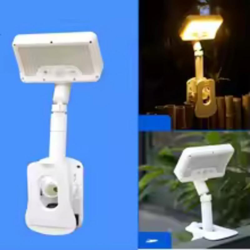 Solar Light with 92 LEDs and Motion Sensor, Outdoor Solar-Powered Lamp, IP65 Waterproof Clip-On Wall Light for Driveway, Garden, and Camping
