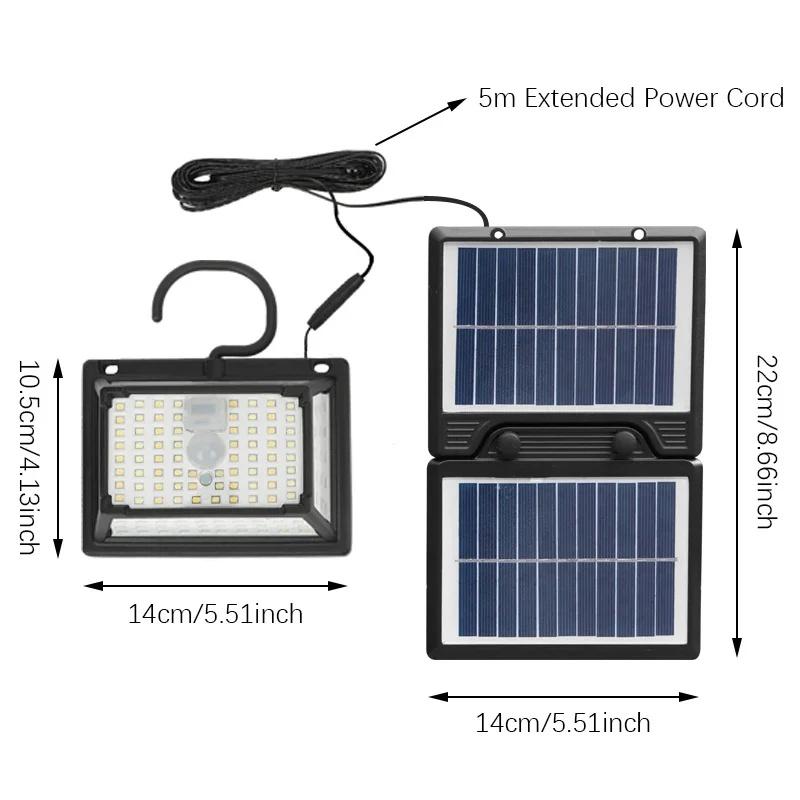 Shenzhi Tech Solar Motion Sensor Night Light – PIR Detection, Security Light for Garden Pathways and Garages