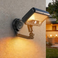 Solar Clip Light for Tent/Garden, Dual Use, 92 LEDs, 360° Adjustable, Foldable, Waterproof Wall Light