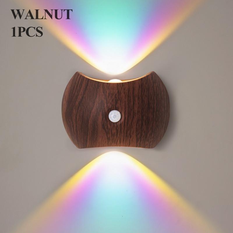 Magnetic Rechargeable Wall Light, Human Motion Sensor, Decorative Stair Lighting, No Wiring Required