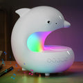 Smart Dolphin Light, Bluetooth Speaker, Phone Charger, Adjustable RGB Table Lamp, Night Light, Birthday Gift