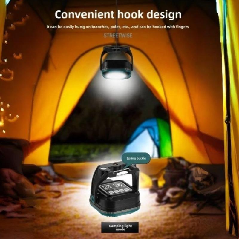 Magnetic Portable Work Light, Rechargeable LED Spotlight, Car Repair Light, Multi-Function Travel Light