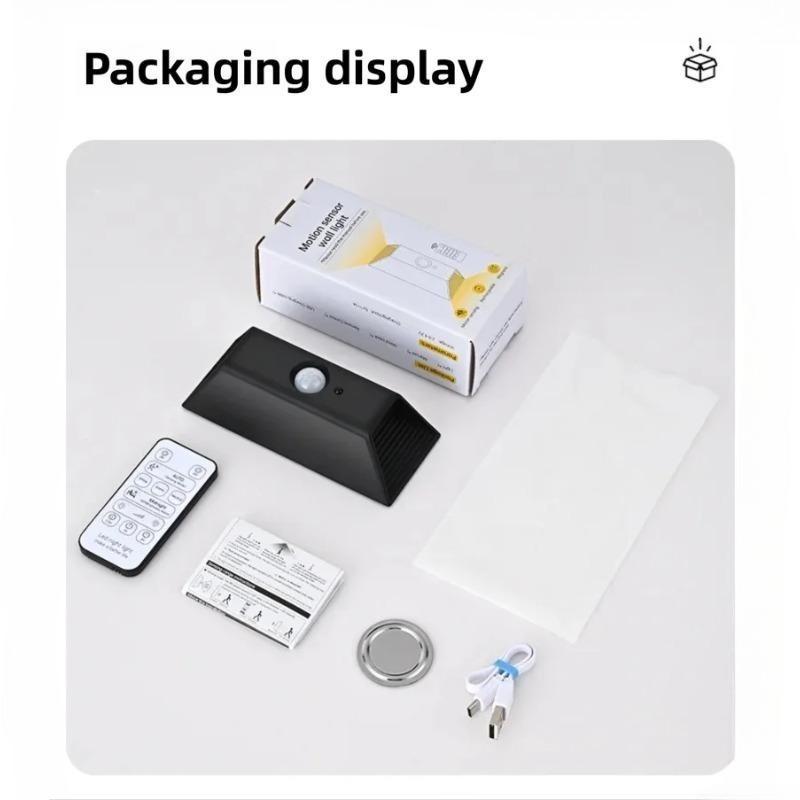 Rechargeable Wall Light, 4000 mAh, Wireless Induction Remote Control, Bedroom/Hallway Decorative Light