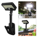 Solar motion sensor outdoor light, 360° rotatable, 4 lighting modes, weatherproof, multiple mounting options, for outdoor security