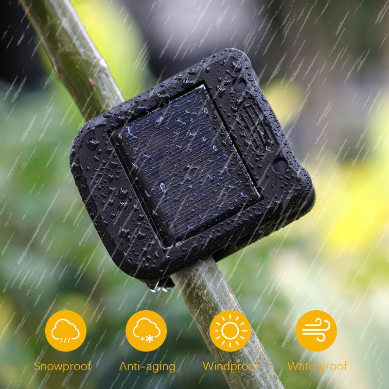 30 LED solar motion sensor light with pest deterrent, 4 lighting modes lamp, IP65 waterproof night lighting, ideal for outdoor gardens