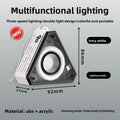 LED multifunctional clock night light, COB eye protection desk lamp, bedside sleep light, magnetic car repair light, camping light
