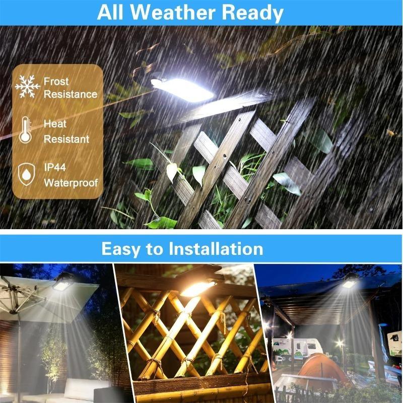 Solar Clip Light, Motion Sensor Light, Garden Light, Outdoor Wall Light, Camping Light, Auxiliary Light