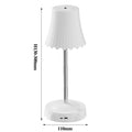 LED Table Lamp with RGB Sensing, Adjustable Brightness Night Light, Rechargeable, Bedroom Decoration