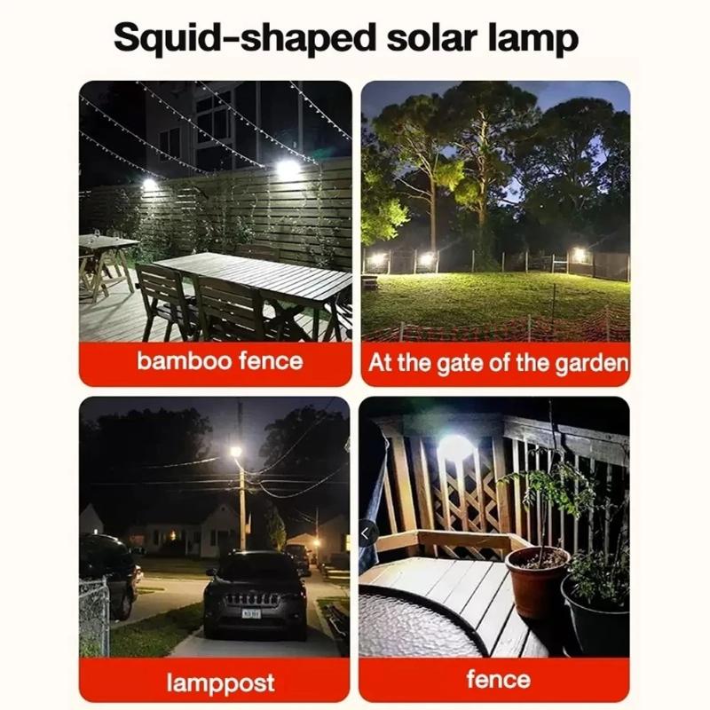 Solar Wall Light Solar-Powered Floodlight Automatic On/Off Motion Sensor Outdoor Wall Lantern Outdoor Yard Lamp for Deck, Fence, Patio