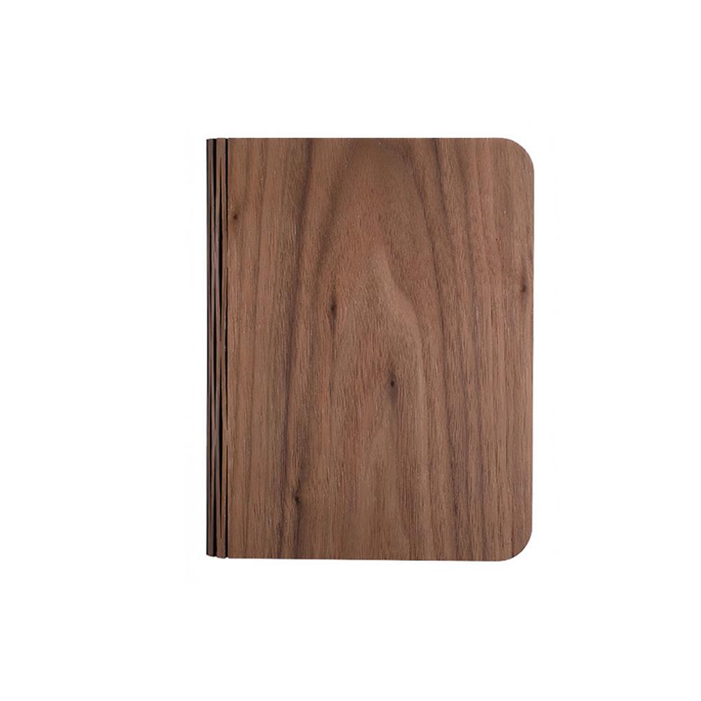 LED foldable book light, creative wooden luminous book for children, birthday/holiday/Christmas gift, rechargeable night lamp