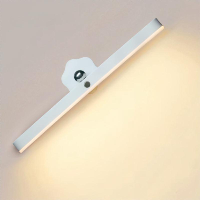 Soft Light Children's Reading Lamp Dormitory No-Drill Long Wall-Mounted LED Makeup Fill Light