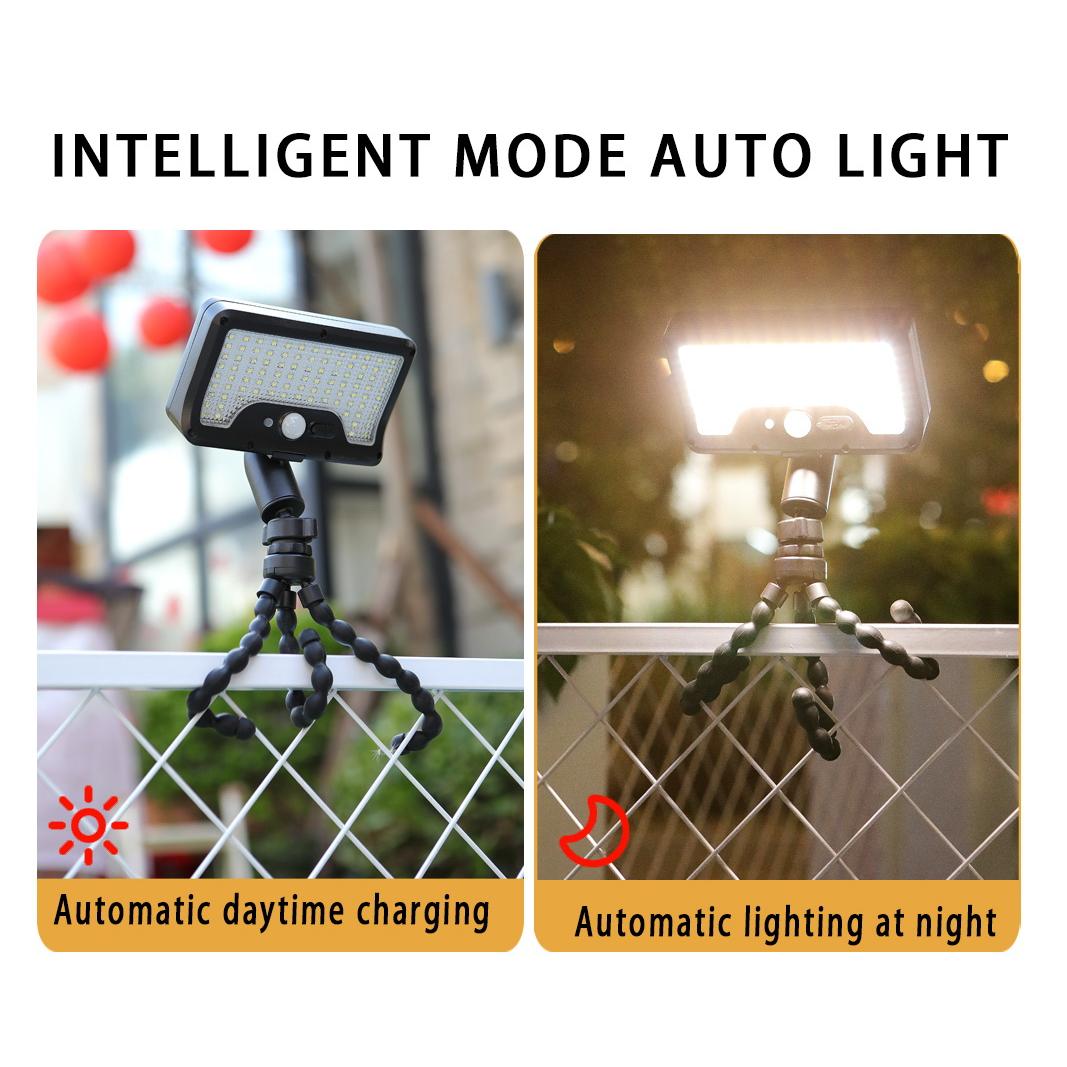 Q9QF Pack of 2 Multi-Purpose Solar Outdoor Lights, Easy Installation for Fences and Walls
