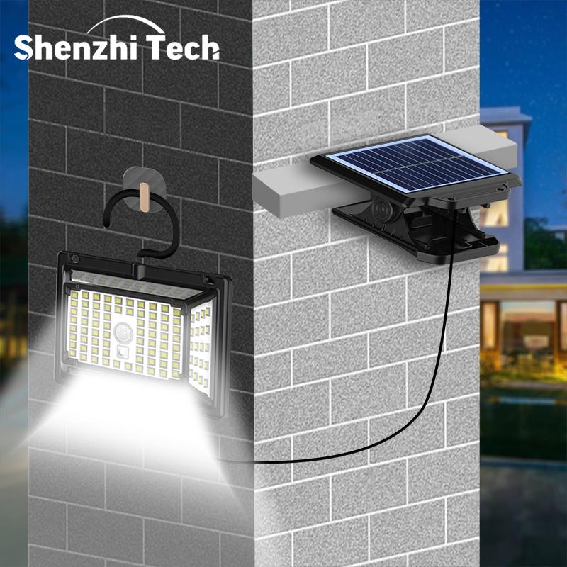 Shenzhi Tech Solar Motion Sensor Night Light – PIR Detection, Security Light for Garden Pathways and Garages