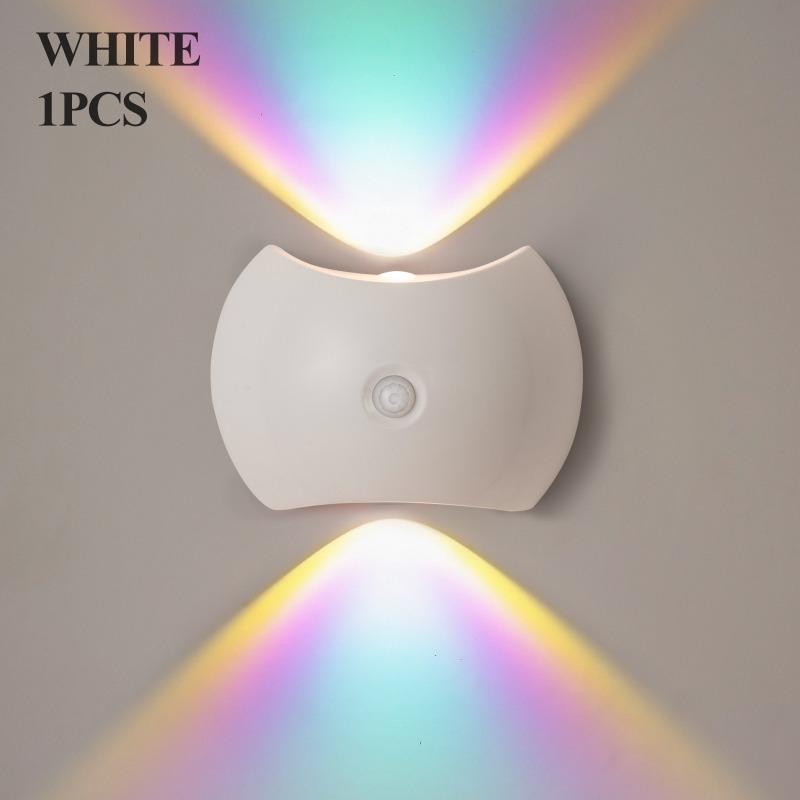 Magnetic Rechargeable Wall Light, Human Motion Sensor, Decorative Stair Lighting, No Wiring Required