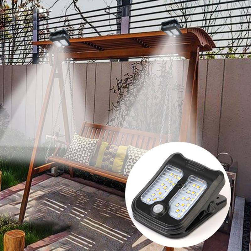 30 LED solar motion sensor light with pest deterrent, 4 lighting modes lamp, IP65 waterproof night lighting, ideal for outdoor gardens