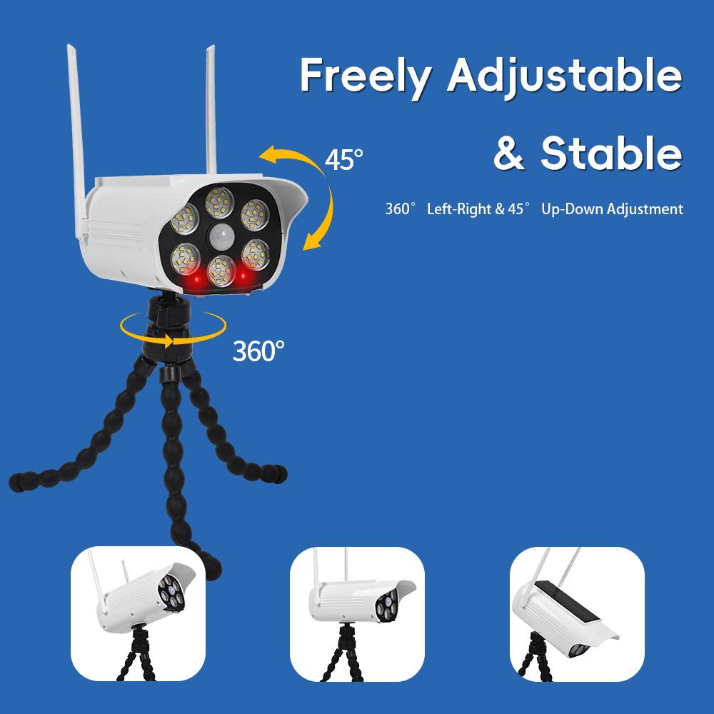 Solar magnetic monitoring light, LED anti-theft wireless, human body motion sensor camera, wall lamp, street lamp