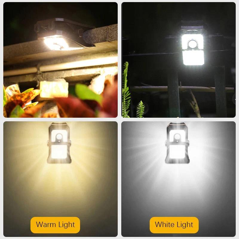 Solar LED lights, outdoor lights, clip-on lights, and smart light sensor switches—perfect for patios and gardens