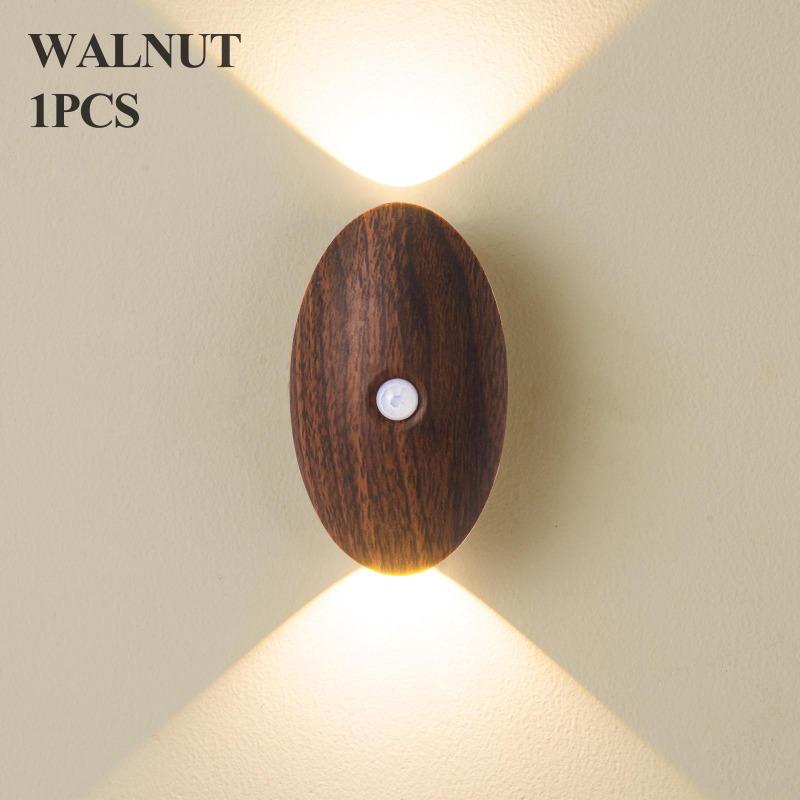 Induction wall lamp, night light, rechargeable magnetic lamp, corridor lamp, bedroom lighting