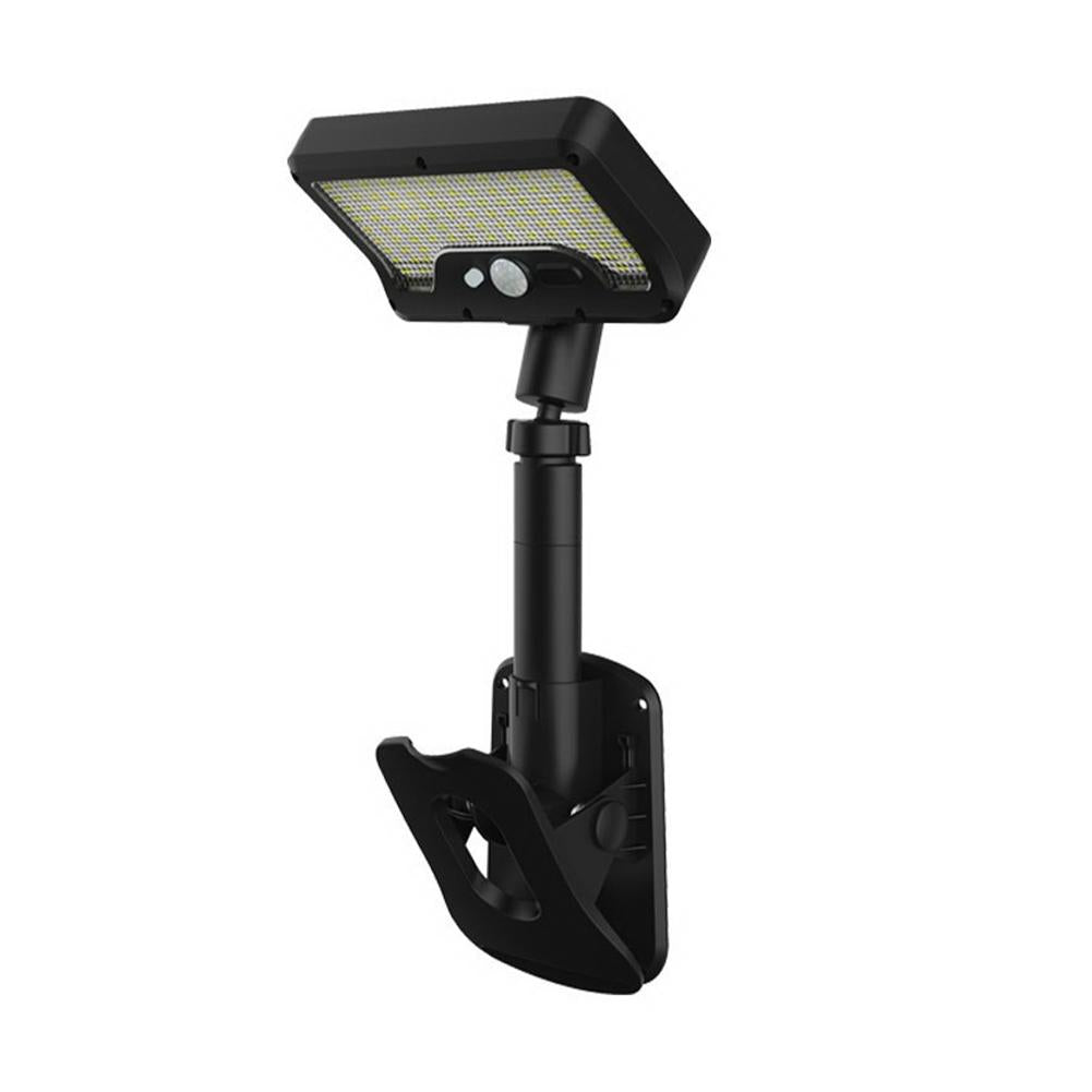 Solar wall light, solar-powered floodlight, auto on/off motion sensor, solar fence light, security porch light for deck fences and patios
