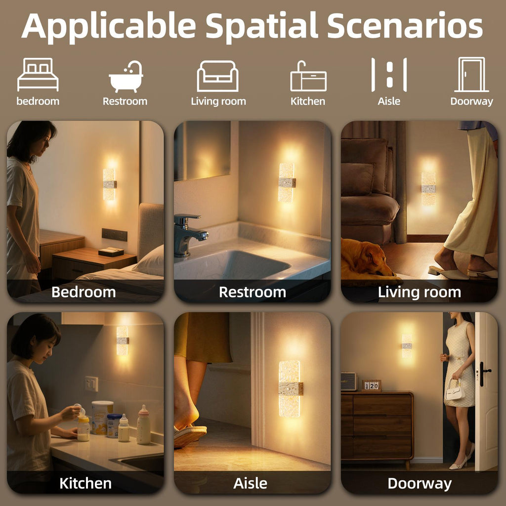 Popular cross-border product: magnetic LED mini night light for the human body, rechargeable, influencer‑style ambient bedside light for bedrooms