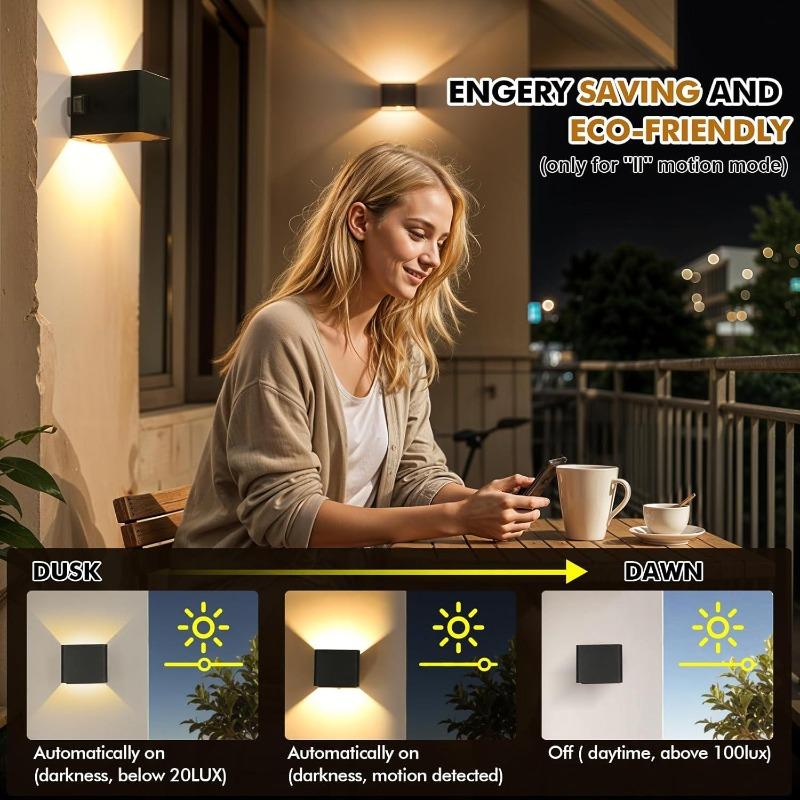 Wireless Rechargeable Wall Light with Motion Sensor, Magnetic Installation, Warm White (3000K)