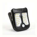 Solar clip LED wall light with motion sensor—outdoor waterproof garden lights powered by motion, suitable for landscape lawns and camping
