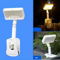 Solar clip-on outdoor garden light, dual-use powered design—ideal for villa fences, landscape, parks, lawns, yards, and path decoration lighting