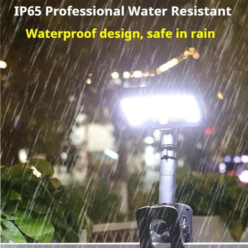 Solar-powered dual-use clip-on outdoor garden light for villa fences, landscape parks, lawns, yards, and path decoration lighting