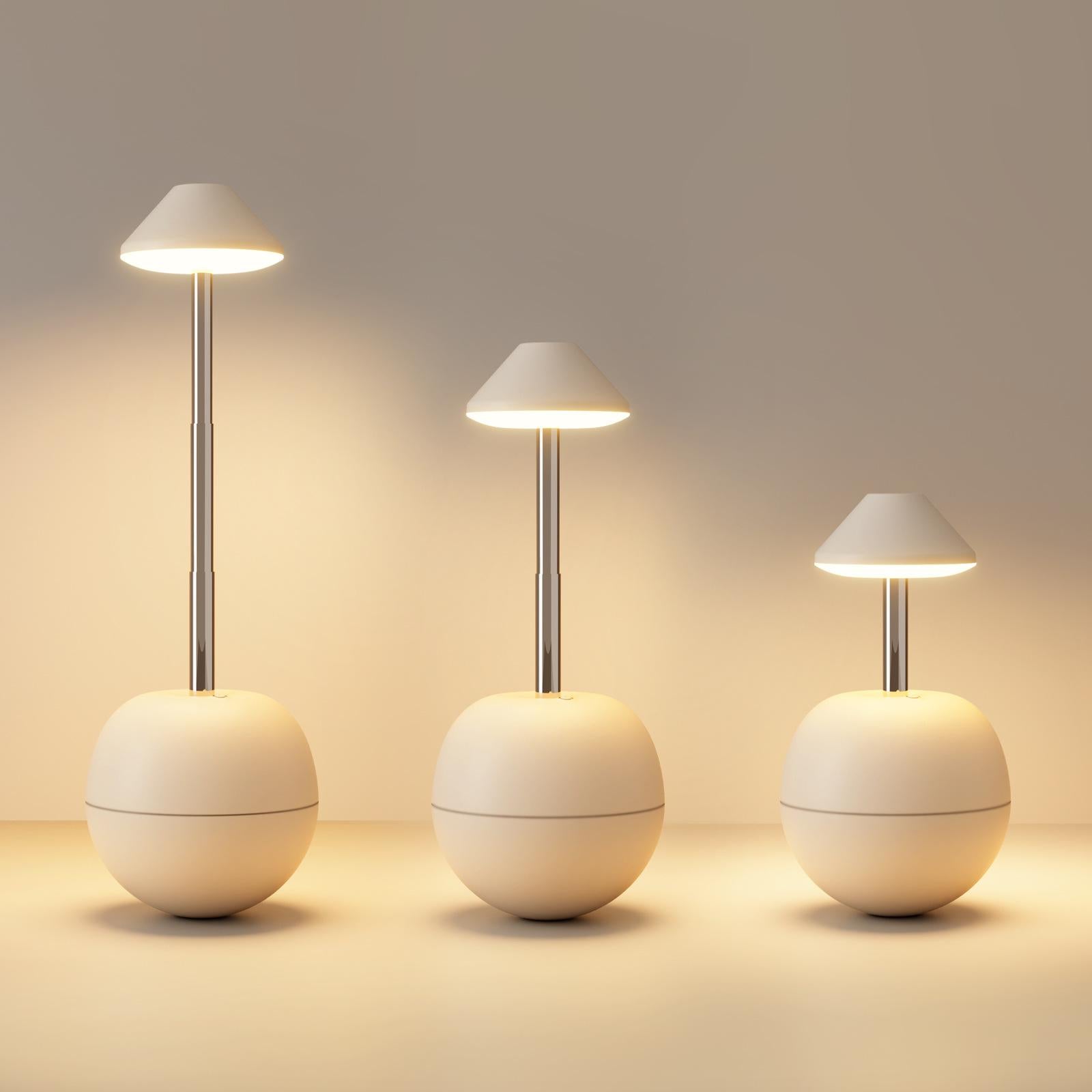 Creative rechargeable desk lamp in tumbler design with remote control, 7 colors, dimmable adjustable brightness for bedroom home