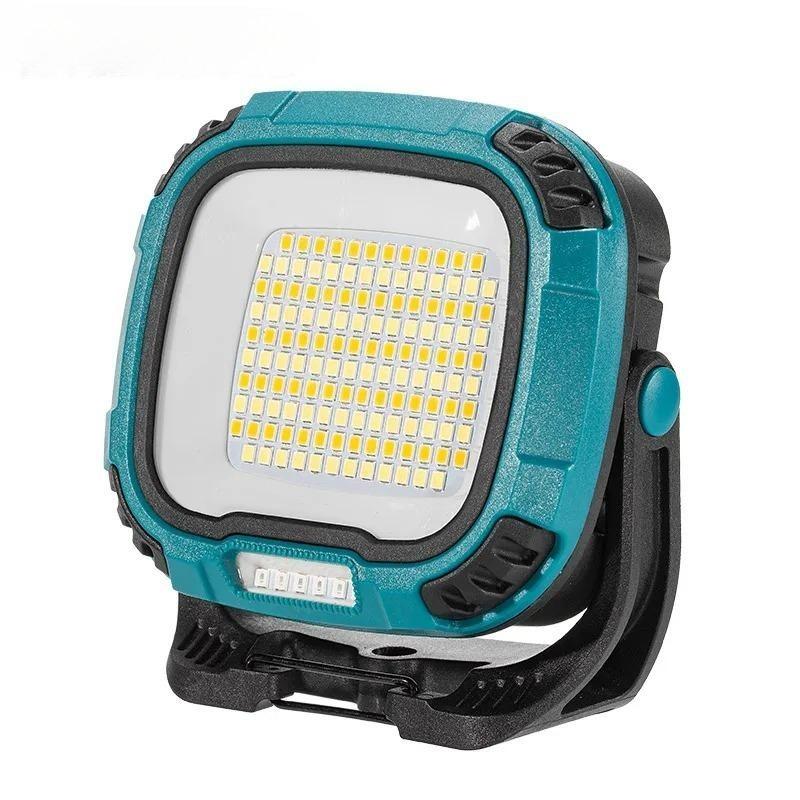 COB Flashlight, Powerful Light, USB Rechargeable, Portable Outdoor Torch, Power Bank Function, Emergency Work Light, with Hook