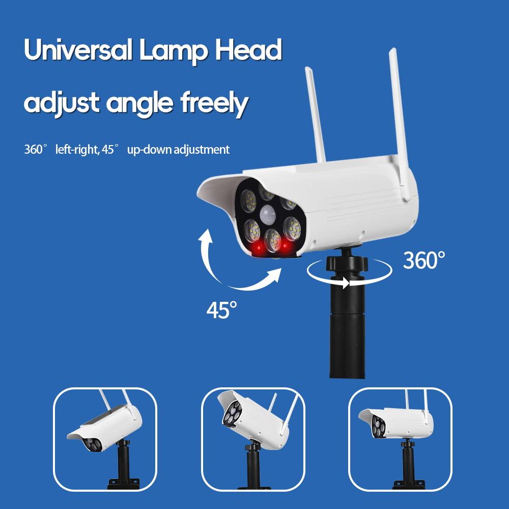 Solar magnetic monitoring light, LED anti-theft wireless, human body motion sensor camera, wall lamp, street lamp